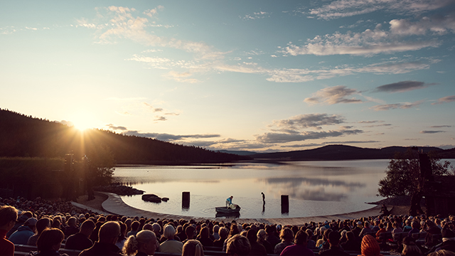 Peer Gynt � en storsl�tt kveld ved G�l�vatnet